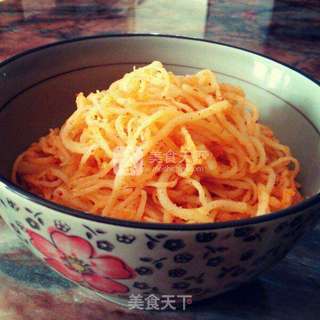 特色油泼土豆丝的做法步骤:14