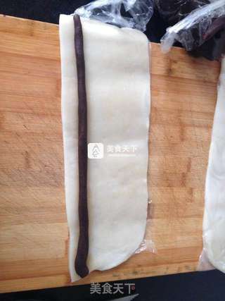 三色糯米糍的做法步骤:12