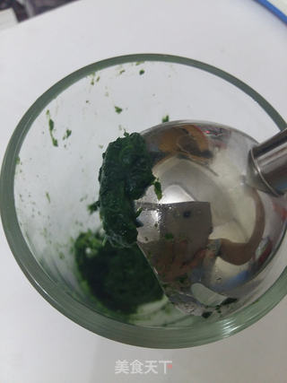 宝宝辅食—自制菠菜泥的做法步骤:5