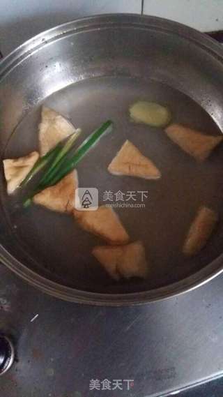 鸭血粉丝汤的做法步骤:2