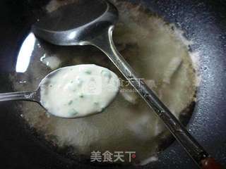 五花肉韭菜面疙瘩的做法步骤:6