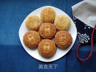 非广式-家常香酥月饼的做法步骤:38