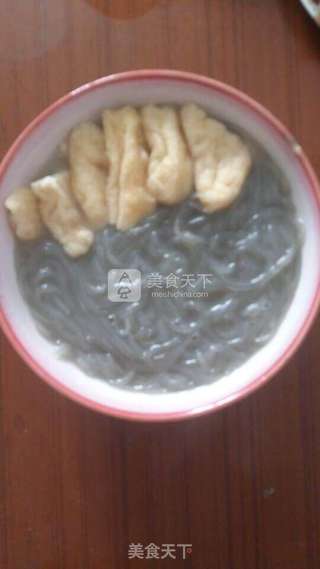 鸭血粉丝汤的做法步骤:4