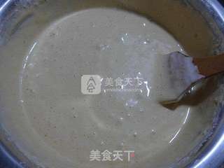 咖啡海绵蛋糕的做法步骤:8