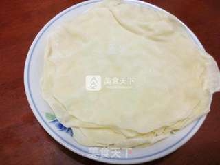 荷叶饼的做法步骤:11