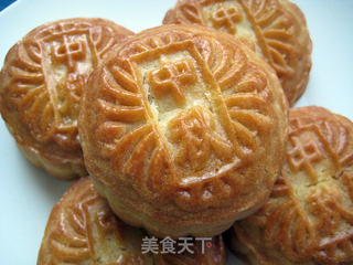 非广式-家常香酥月饼的做法步骤:36