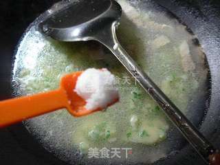 五花肉韭菜面疙瘩的做法步骤:8