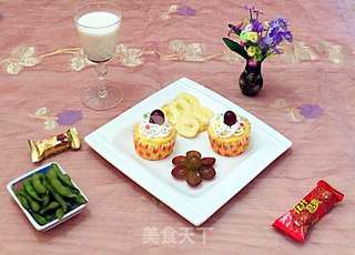 幸福纸杯奶油蛋糕的做法步骤:23
