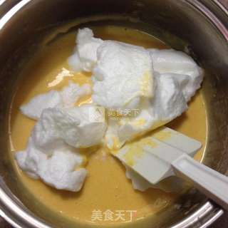 蓝莓南瓜蛋糕卷的做法步骤:5