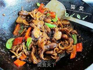 酱爆小章鱼的做法步骤:10