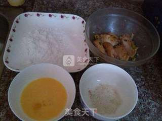 香酥炸鸡翅的做法步骤:3