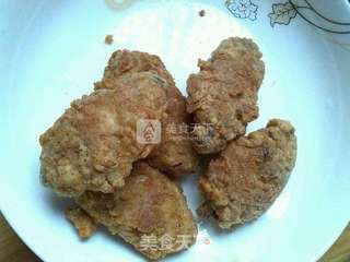 香酥炸鸡翅的做法步骤:6