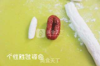 冰糖糯米枣的做法步骤:4