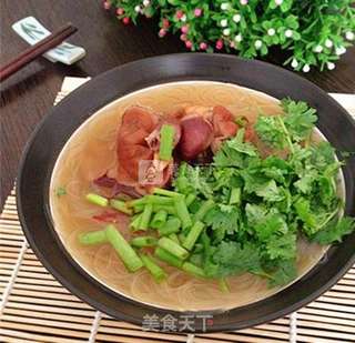 鸡杂粉丝的做法步骤:7