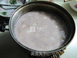 红豆沙酒酿丸子的做法步骤:6