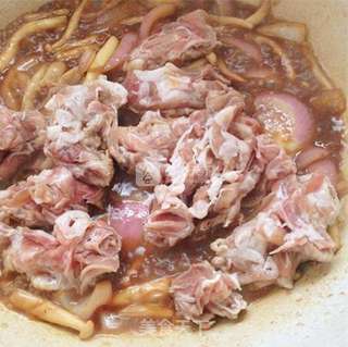 香芹肥牛饭的做法步骤:12