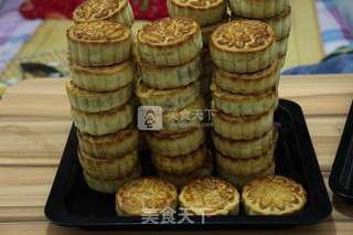 广式月饼的做法步骤:16