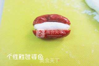 冰糖糯米枣的做法步骤:5