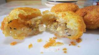 陕西风味小吃“炸油糕”的做法步骤:8