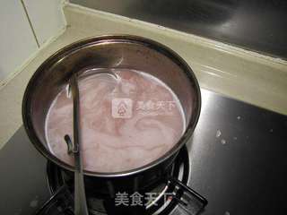 红豆沙酒酿丸子的做法步骤:5