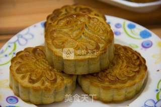 广式月饼的做法步骤:13
