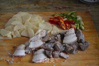 土豆炒肉片的做法步骤:2