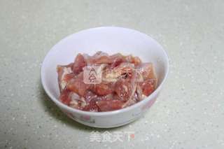 干豆角肉片煲仔饭的做法步骤:2