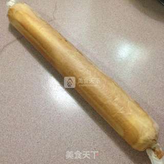 蓝莓南瓜蛋糕卷的做法步骤:9
