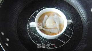 鲜虾窝蛋蒸肉泥的做法步骤:7