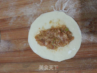 鲜虾水煎包的做法步骤:13