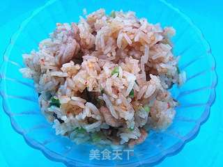 生炒糯米饭的做法步骤:11