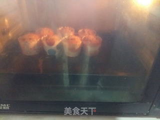香蕉巧克力豆麦芬的做法步骤:11