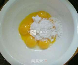 三寸南瓜蛋糕的做法步骤:3