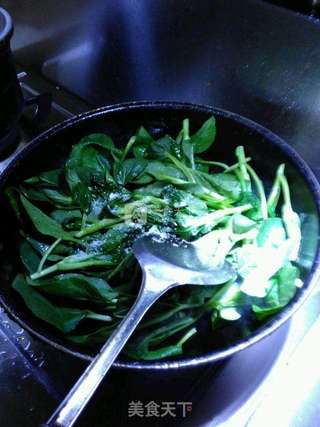 炒小青菜的做法步骤:3