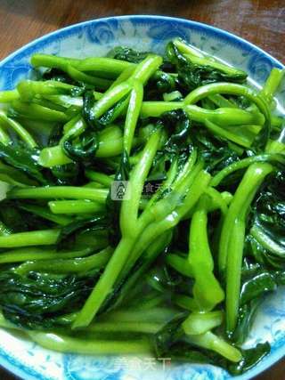 炒小青菜的做法步骤:4