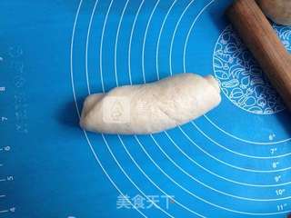 加豆的面包--绿豆沙面包的做法步骤:7