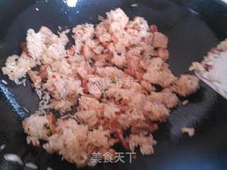 生炒糯米饭的做法步骤:6