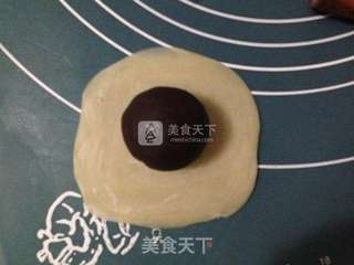 豆沙蛋黄酥的做法步骤:20