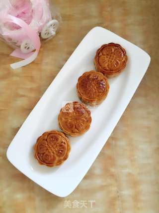 豆沙月饼的做法步骤:10