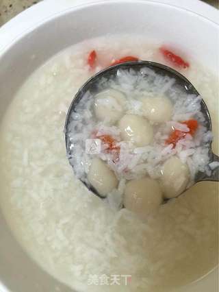 自制早餐——酒酿丸子的做法步骤:8