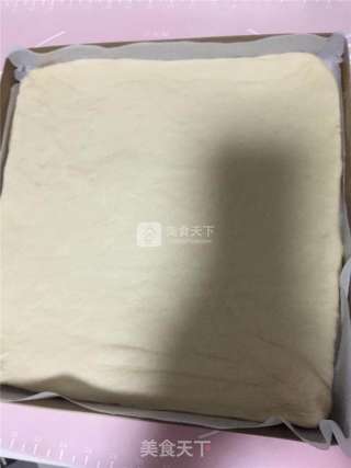 【ACA果木窑烤面包机试用报告】香葱肉松面包卷的做法步骤:6