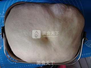 加豆的面包--绿豆沙面包的做法步骤:4