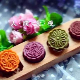 桃山皮月饼的做法步骤:17