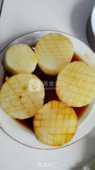 大根烧的做法步骤:6