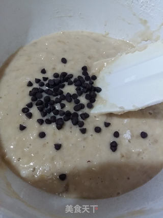 香蕉巧克力豆麦芬的做法步骤:8