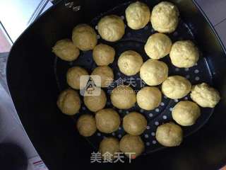 夏伴零食-南瓜球的做法步骤:8