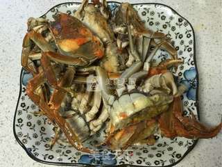 酱香面拖蟹的做法步骤:11