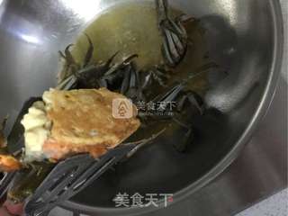 酱香面拖蟹的做法步骤:9