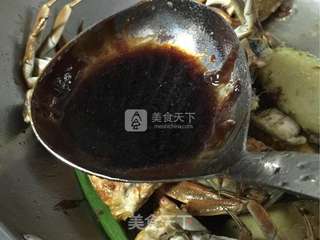酱香面拖蟹的做法步骤:15