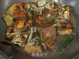 酱香面拖蟹的做法步骤:17